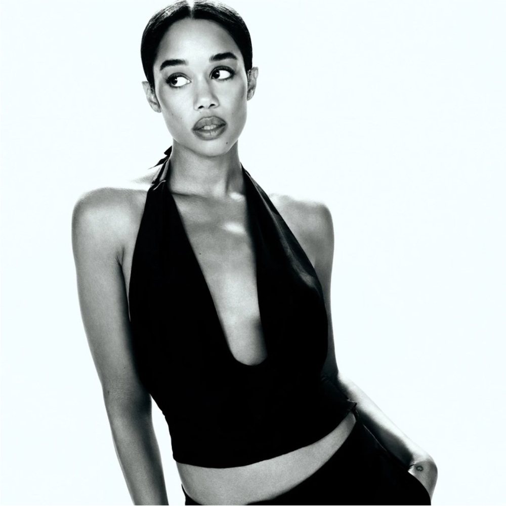Reformation x Laura Harrier silk Holt top - size M
